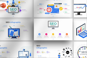 SEO PowerPoint Infographic Template